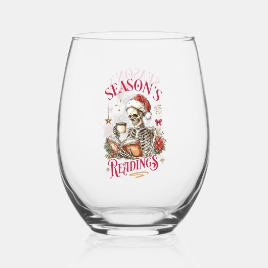 Season's Readings  Wijnglas Zonder Voet (Voorkant)