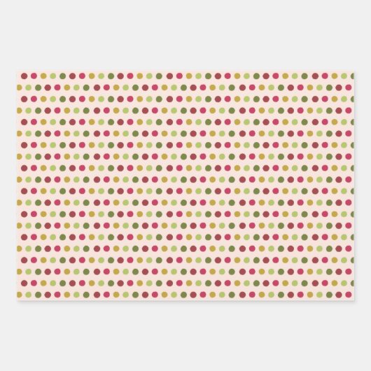 Seasons Tweetings Schattigee vogelkerstpatronen Inpakpapier Vel (Voorkant 3)