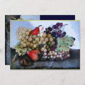 SEASON'S VRUCHTEN 1,blauw Aankondiging (Voorkant / Achterkant)