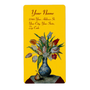 SEASON'S VRUCHTEN - Geel sinaasappel Etiket