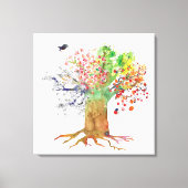 Seasonstreebird canvas (Voorkant)