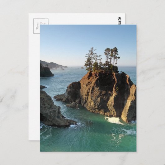 Seastack, Samuel Boardman State Park, Brookings Briefkaart (Voorkant / Achterkant)