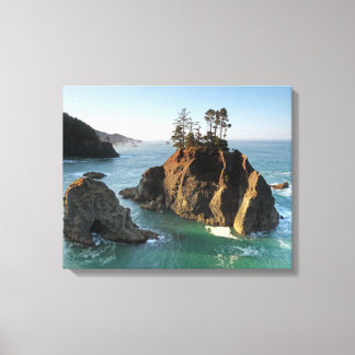 Seastack, Samuel Boardman State Park, Brookings, Canvas Afdruk