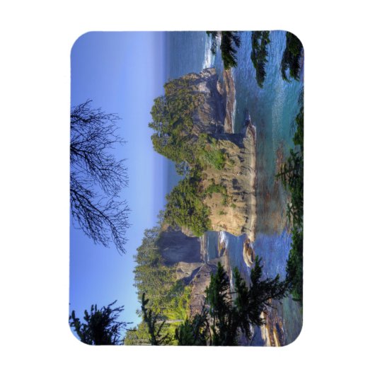 Seastacks, Makah Nation Tribal Lands, Cape Magneet (Verticaal)