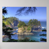 Seastacks, Makah Nation Tribal Lands, Cape Poster (Voorkant)