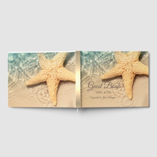 Seastar Beach bruiloft Gastenboek (Volledig)