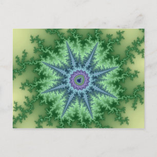Seastar - Fractal Briefkaart