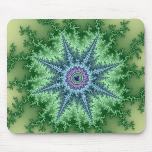 Seastar - Fractal Mousepad Muismat (Voorkant)