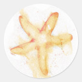 Seastar Waterverf Sticker (Voorkant)