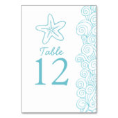 Seastar waves aqua guests Weddenschappen Kaart (Voorkant)