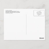 Seastrand Senecio, Unalaska Island Briefkaart (Achterkant)