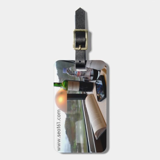 Seat61 TGV-bagageetiket Bagagelabel (Voorkant verticaal)