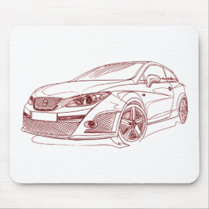 Seat Ibiza Bocanegra 2010 Muismat