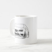 Seat Ibiza Cupra 2013 Koffiemok (Voorkant links)