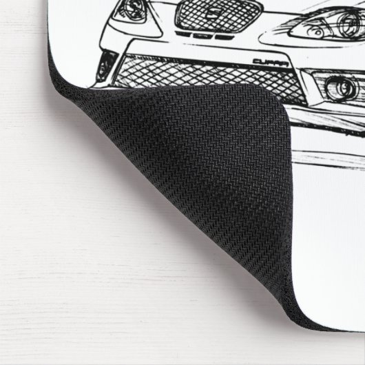 Seat Leon Cupra 2009 Muismat (Hoek)