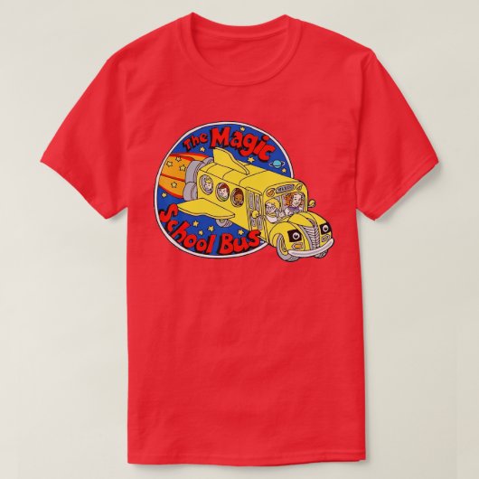 Seatbels Iedereen Funny Magic School Bus Driver J T-shirt (Design voorkant)