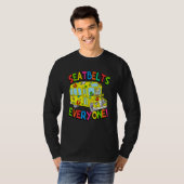 Seatbelts Everyone Funny School Bus Driver Job Pri T-shirt (Voorkant volledig)