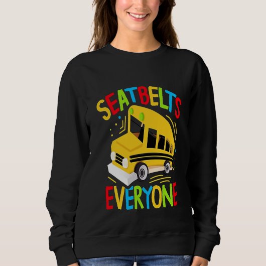 Seatbelts Everyone Magic School Bus Driver Trui (Voorkant)