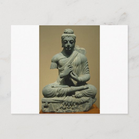 Seated Buddha Briefkaart (Voorkant)