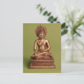 Seated Buddha Briefkaart (Staand voorkant)