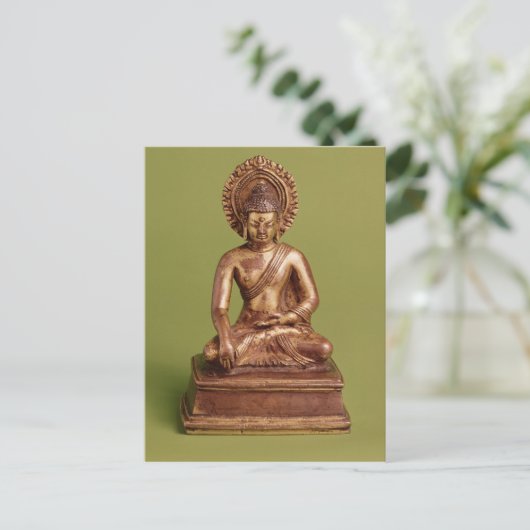 Seated Buddha Briefkaart (Staand voorkant)
