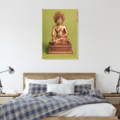 Seated Buddha Canvas Afdruk (Insitu (Slaapkamer))