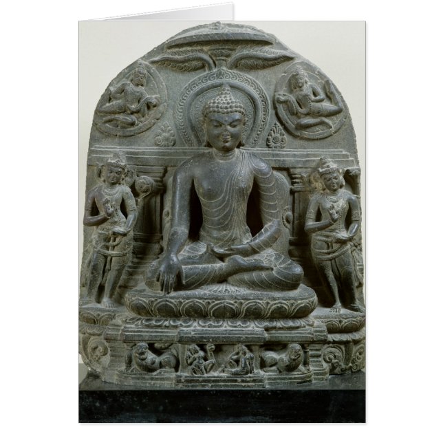 Seated Buddha in meditatie (Voorkant)