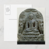 Seated Buddha in meditatie Briefkaart (Voorkant / Achterkant)