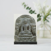 Seated Buddha in meditatie Briefkaart (Staand voorkant)