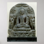 Seated Buddha in meditatie Poster (Voorkant)