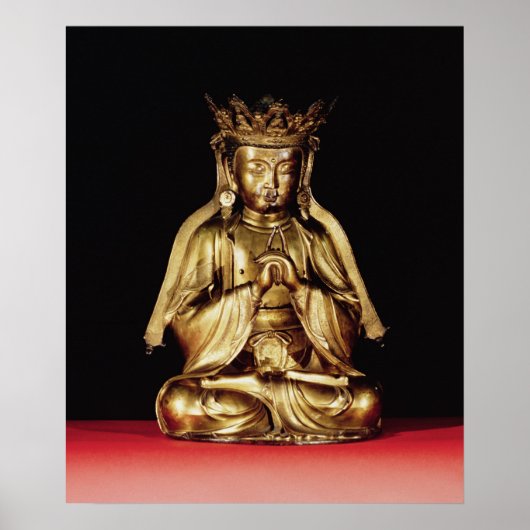 Seated Buddha Poster (Voorkant)