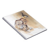 Seated Caracal 2009 Notitieboek (Rechterzijde)
