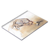 Seated Caracal 2009 Notitieboek (Linkerzijde)