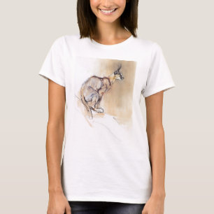 Seated Caracal 2009 T-shirt