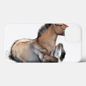 Seated Przewalski 2011 Case-Mate iPhone Case (Achterkant (horizontaal))