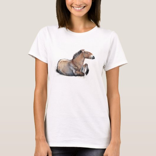 Seated Przewalski 2011 T-shirt (Voorkant)
