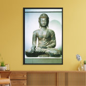Seated Sakyamuni Buddha uit Ch'ungung-ni (ijzer) Canvas Afdruk (Insitu (Woonkamer))