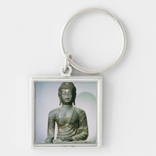 Seated Sakyamuni Buddha uit Ch'ungung-ni (ijzer) Sleutelhanger (Voorkant)