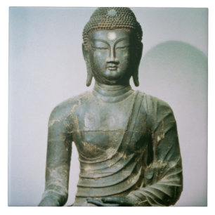 Seated Sakyamuni Buddha uit Ch'ungung-ni (ijzer) Tegeltje
