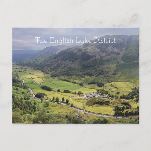 Seathwaithe Valley, het Engelse Lake District Briefkaart (Voorkant)