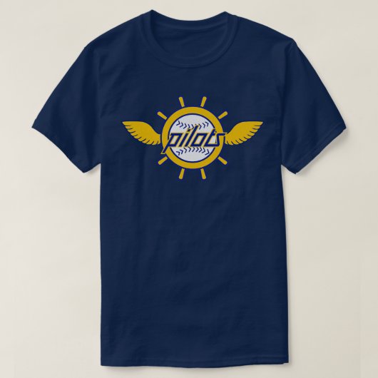 Seatlles Honkbal 1970 T-shirt (Design voorkant)