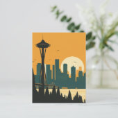 SEATTLE #1 BRIEFKAART (Staand voorkant)