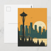 SEATTLE #1 BRIEFKAART (Voorkant / Achterkant)