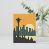 SEATTLE #1 BRIEFKAART (Staand voorkant)