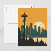 SEATTLE #1 BRIEFKAART (Voorkant / Achterkant)