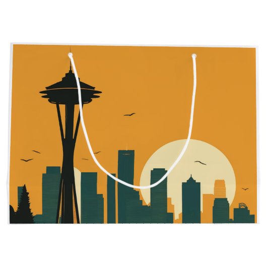 SEATTLE #1 GROOT CADEAUZAKJE (Achterkant)