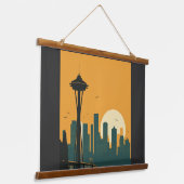 SEATTLE #1 HANGEND WANDKLEED (Gebogen)