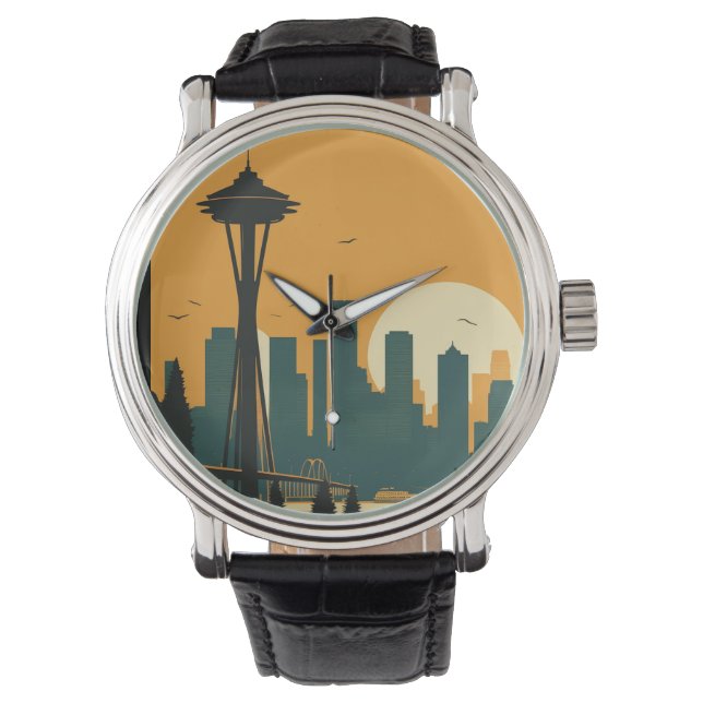 SEATTLE #1 HORLOGE (Voorkant)