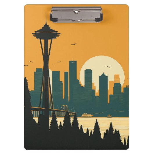 SEATTLE #1 KLEMBORD (Voorkant)