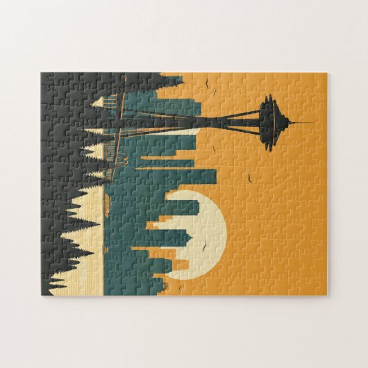 SEATTLE #1 LEGPUZZEL (Horizontaal)